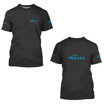 Discover Disney Moana Logo 3D T Shirts