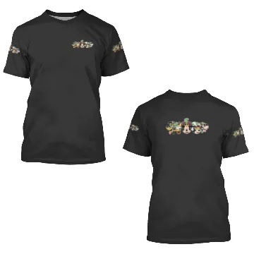 Discover Disney Mardi Gras 3D T Shirts, Disney Character 3D T Shirts