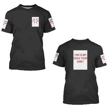 Discover this is my eras tour shirt 3D T Shirts