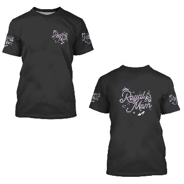 Discover Disney Princess Royal Mom Script 3D T Shirts