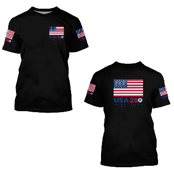 Discover USA World Cup 2026 3D T Shirts US Soccer