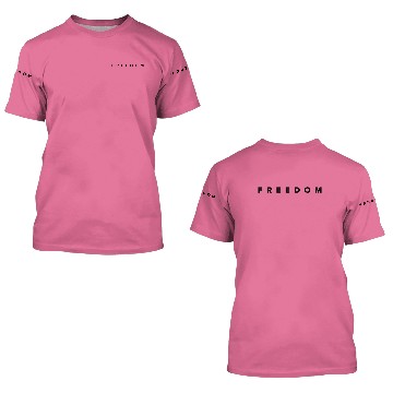 Discover Charlie Kirk Freedom 3D T Shirts