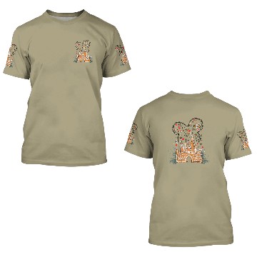 Discover Disney Gingerbread Castle 3D T Shirts
