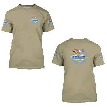 Discover Disney Mickey and Friends Soarin Around The World  3D T Shirts