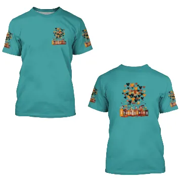Discover Disney Thanksgiving 3D T Shirts