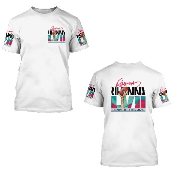 Discover Rihanna Superbowl 2023 Halftime Show 3D T Shirts