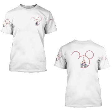Discover Disneyland Paris 30th 3D T Shirts