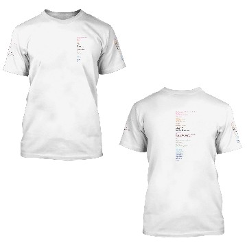 Discover ERAS TOUR Setlist 3D T Shirts