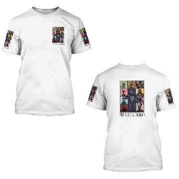 Discover Five Nights At Freddys Eras Tour Zip 3D T Shirts