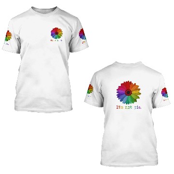 Discover Equal Rights For Others It's Not Pie Flower LGBT Pride Month 3D T Shirts