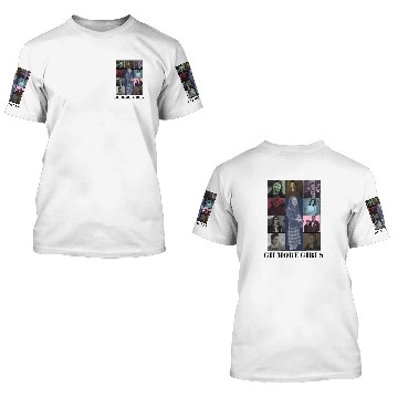 Discover Gilmore Girls Eras Tour Poster (Black Print) 3D T Shirts