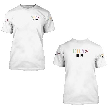 Discover Eras Tour Illinois 3D T Shirts