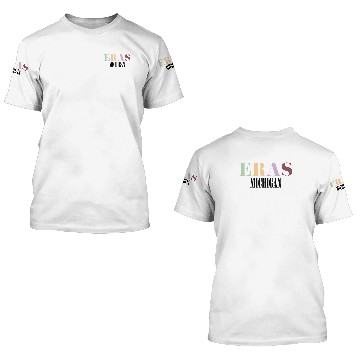 Discover Eras Tour Michigan Baseball Tees 3D T Shirts