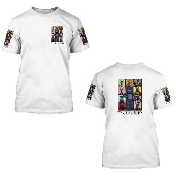 Discover Five Nights At Freddys Eras Tour 3D T Shirts