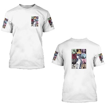 Discover ERAS TOUR Merch Zip 3D T Shirts