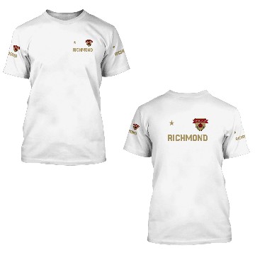 Discover Richmond Soccer Jersey 3D T Shirts