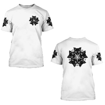 Discover Catagram - Cat Pentagram - Occult - Goth in Black 3D T Shirts
