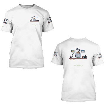 Discover Computer Science Python Programmer Eat Code Sleep 3D T Shirts