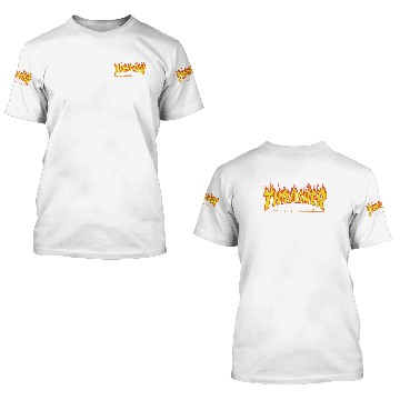 Discover Black and yellow 3D T Shirts Thrasher