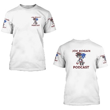 Discover Joe Rogan Podcast Sonic 3D T Shirts