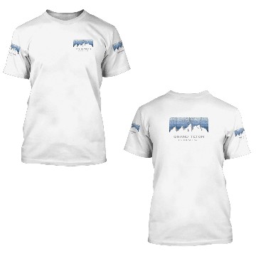 Discover Grand Teton National Park TTank Top: Winter Edition 3D T Shirts
