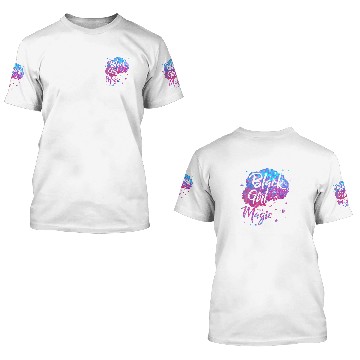 Discover Black Girl Magic 3D T Shirts