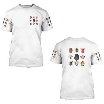 Discover Monkey Chimpanzee Gorilla Squirrel Monkey 3D T Shirts