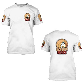 Discover Elon Musk Occupy Mars 3D T Shirts