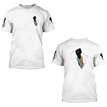 Discover BLACK POWER AFRICAN LICENSE 3D T Shirts