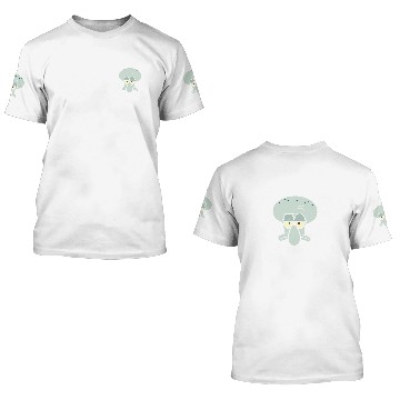 Discover SpongeBob SquarePants Squidward I Hate Everyone 3D T Shirts