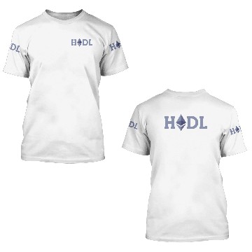 Discover Ethereum Logo 3D T Shirts Hodl ETH Coin Crypto Bitcoin Trader Gift