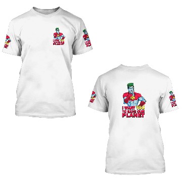Discover Planeteer Call - Captain Planet - 3D T Shirts