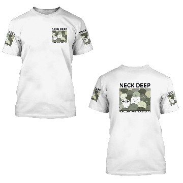 Discover Neck Deep Adventure Time 3D T Shirts