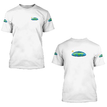 Discover Flat Earth Believe 3D T Shirts