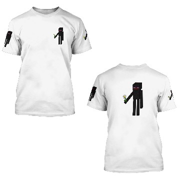 Discover Enderman - Minecraft - 3D T Shirts