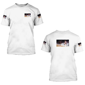 Discover Allen Iverson crossing over Michael Jordan graphic 3D T Shirts