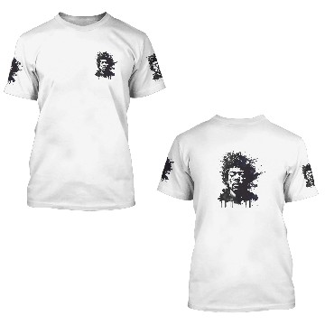 Discover Jimi Hendrix, Vintage Jimi Hendrix 3D T Shirts