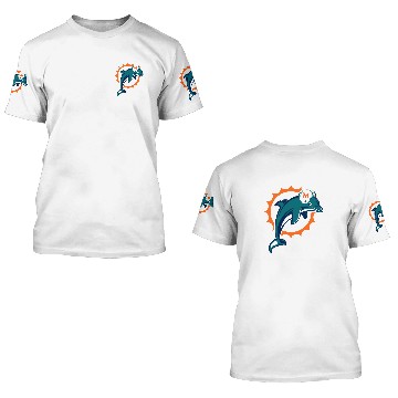Discover Miami Dolphins, Miami Dolphins Football | Miami Dolphin 3D T Shirts