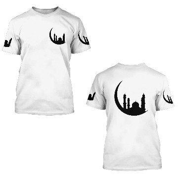 Discover Islam Religion Moon 3D T Shirts