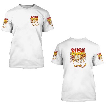 Discover Rush Band Best Music Rock Progresif Classic 3D T Shirts