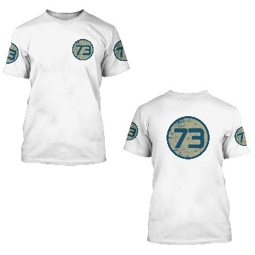 Discover Sheldon 73 - Big Bang Theory - 3D T Shirts