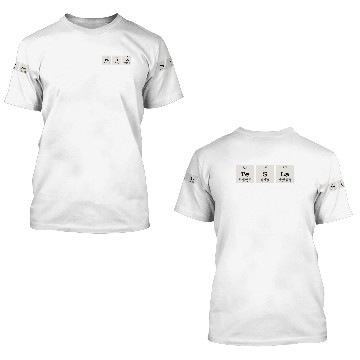 Discover Periodic Table Tesla 3D T Shirts