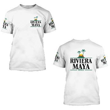 Discover Riviera Maya 3D T Shirts