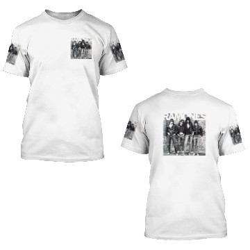 Discover Ramones 70s 80s Rock Music Fan 3D T Shirts
