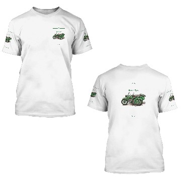 Discover Ural motorcycle offroad motorcyclist 3D T Shirts