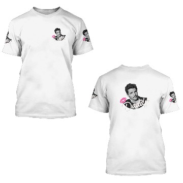 Discover Pedro Pascal 3D T Shirts - Daddy - Pink Lips - Pedro Pascal Crewneck 3D T Shirts