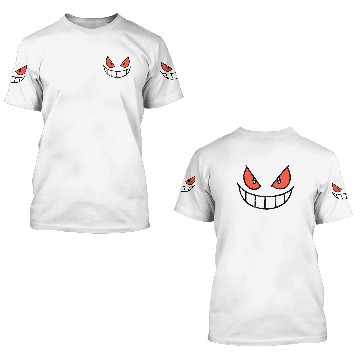 Discover Gengar Funny Cool 3D T Shirts