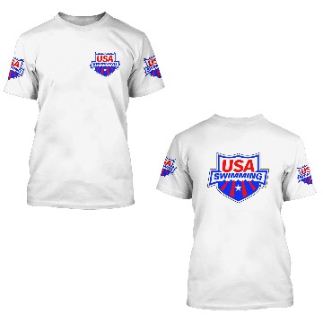 Discover Team USA Swimming 3D T Shirts