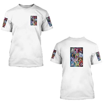 Discover monster high character 3D T Shirts