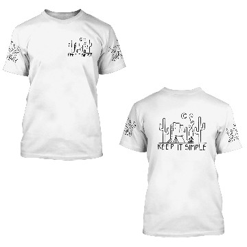 Discover Keep it simple Rocky Mountains 3D T Shirts